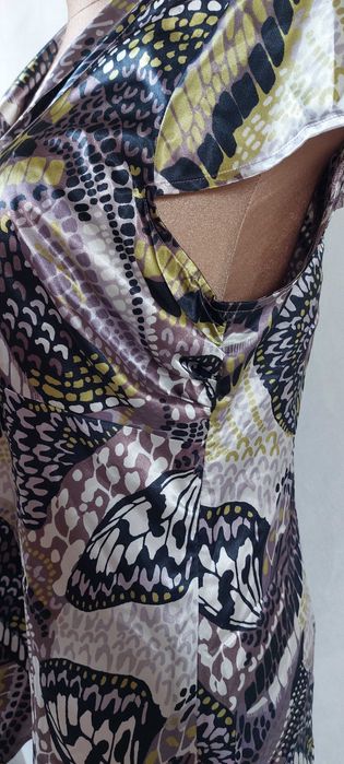 Nowa elegancka koszula bluzka satyna 18/46 44 next biurowa