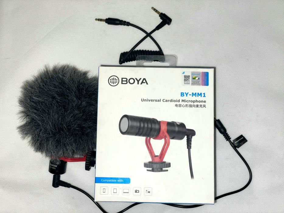 Microfone Boya m1 completo
