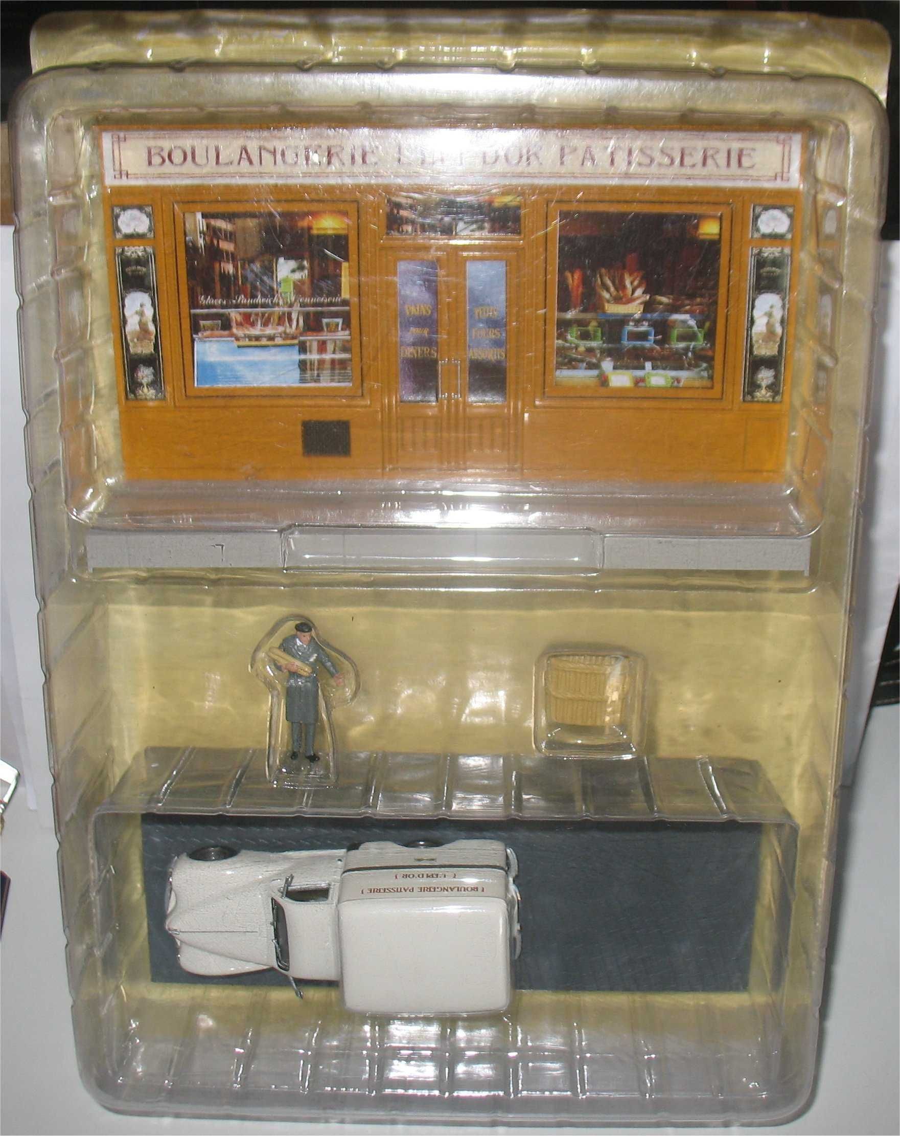 Peugeot 203 Fourgonnet - Boulangerie Patisserie - Diorama