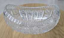 Ciężka kryształowa misa – 2 kg, 22 cm