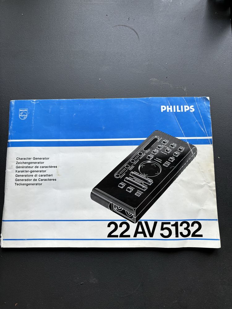 Philips 22AV5132 – Character Generator – Generator Znaków Wideo