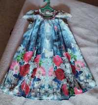 Красивые платья, кюлоты для девочки рост 130-150
