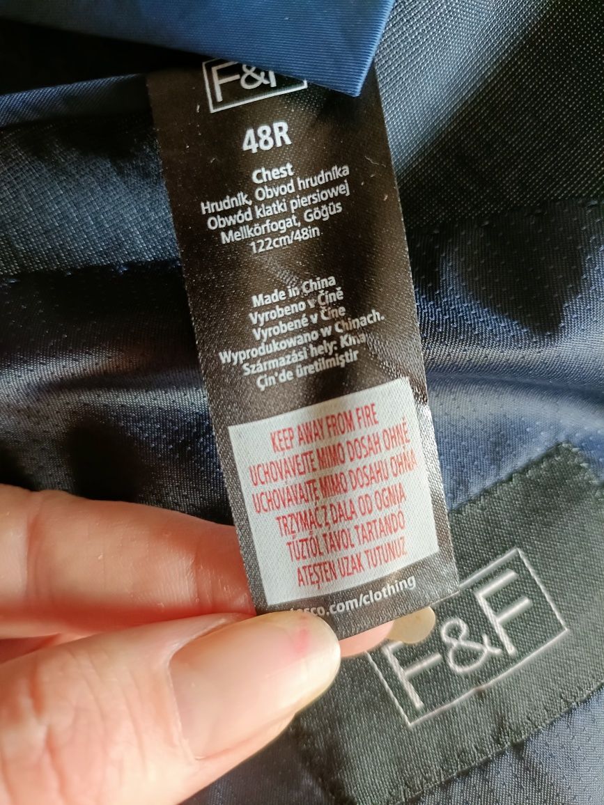 Marynarka męska plus size F&F