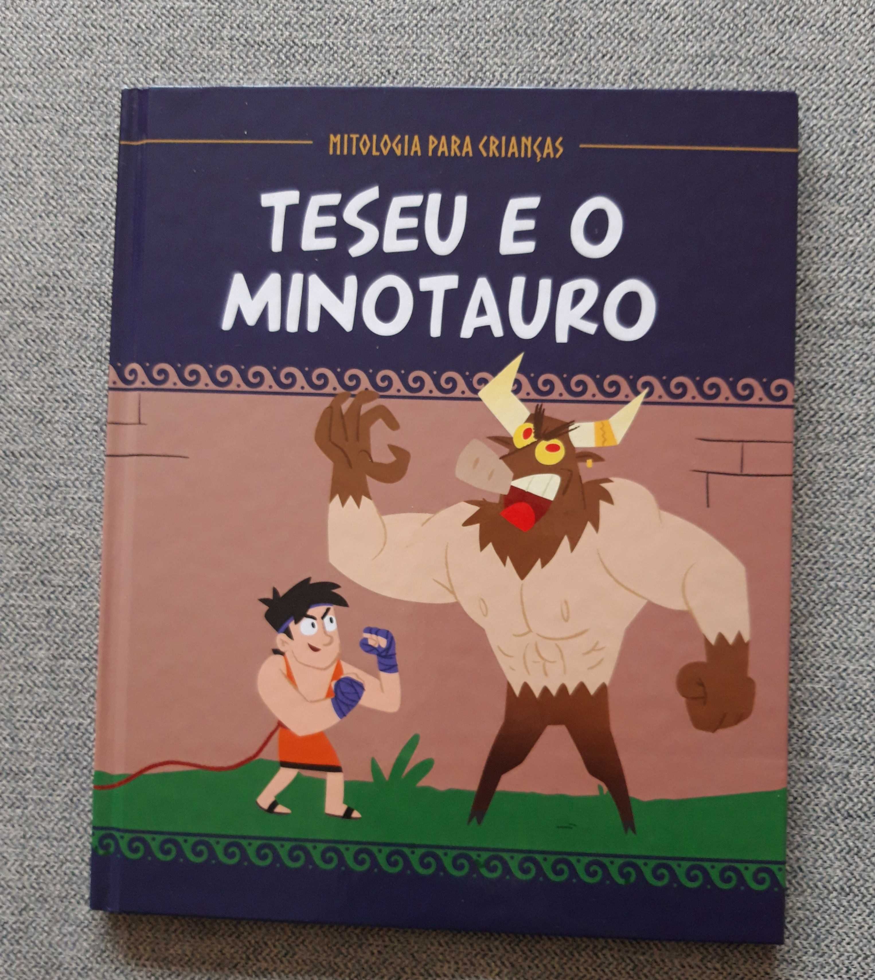 Livro "Teseu e o Minotauro"