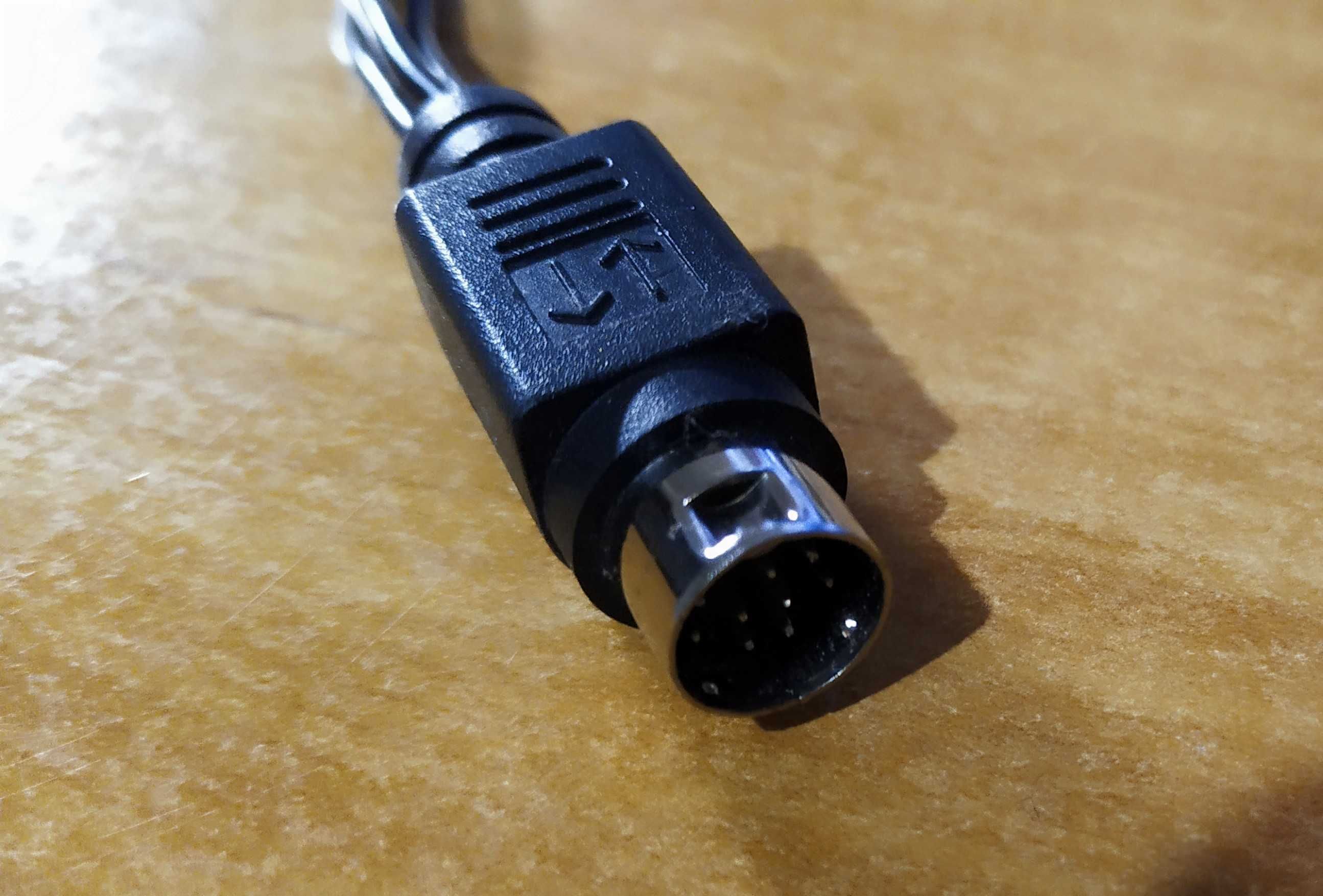 Переходник MMI 9-pin -3 RCA компонентный YPbPr видеовход 2 RCA новый