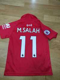 Strój (koszulka i spodenki) chłopięcy New Balance Liverpool 11 M.Salah