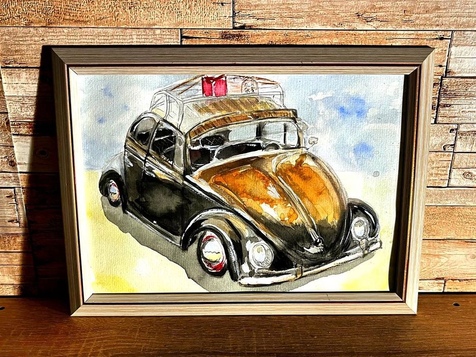 Картина акварель