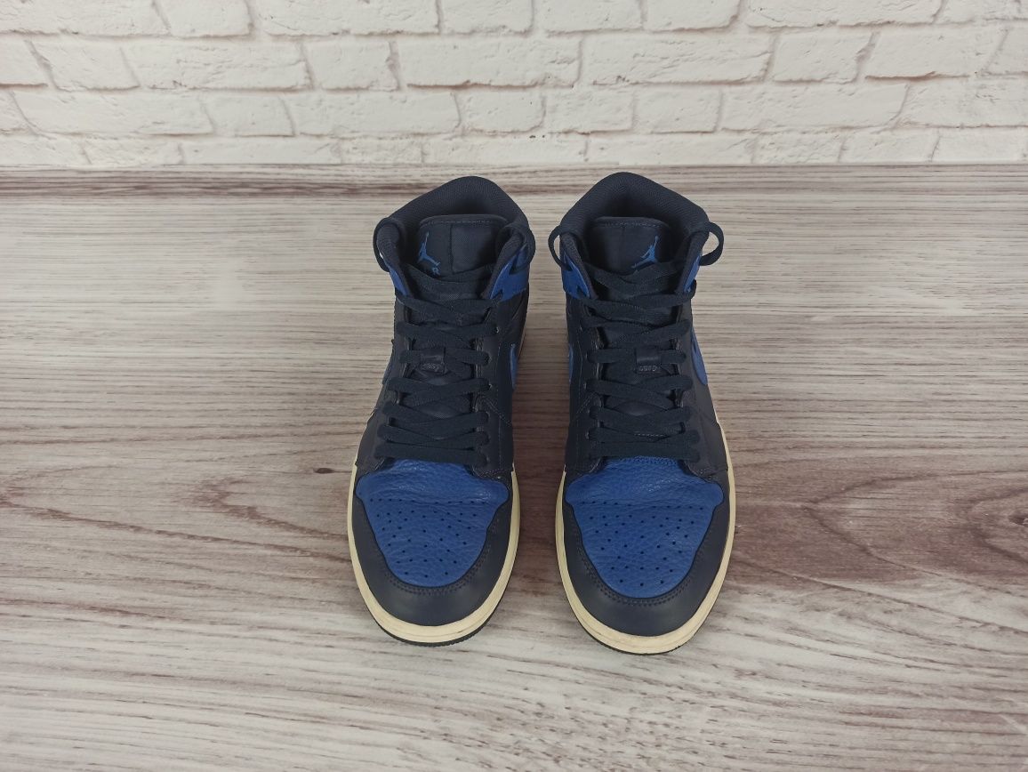 Кросівки Jordan 1 mid obsidian game royal, 43-27.5см.