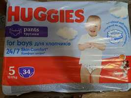 Huggies трусики  Pants мальчик 5(34),