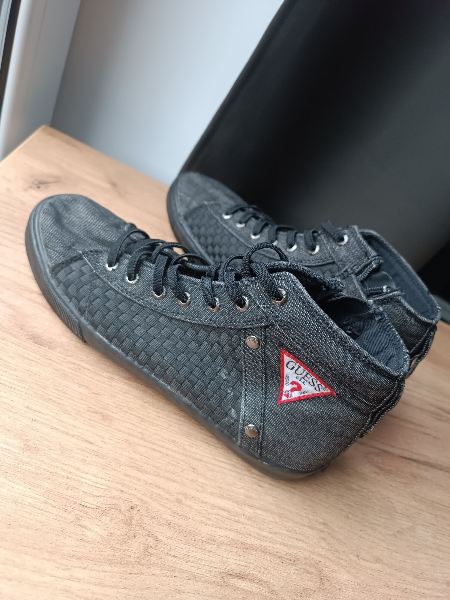 Botki sneakersy 37 guess za kostkę