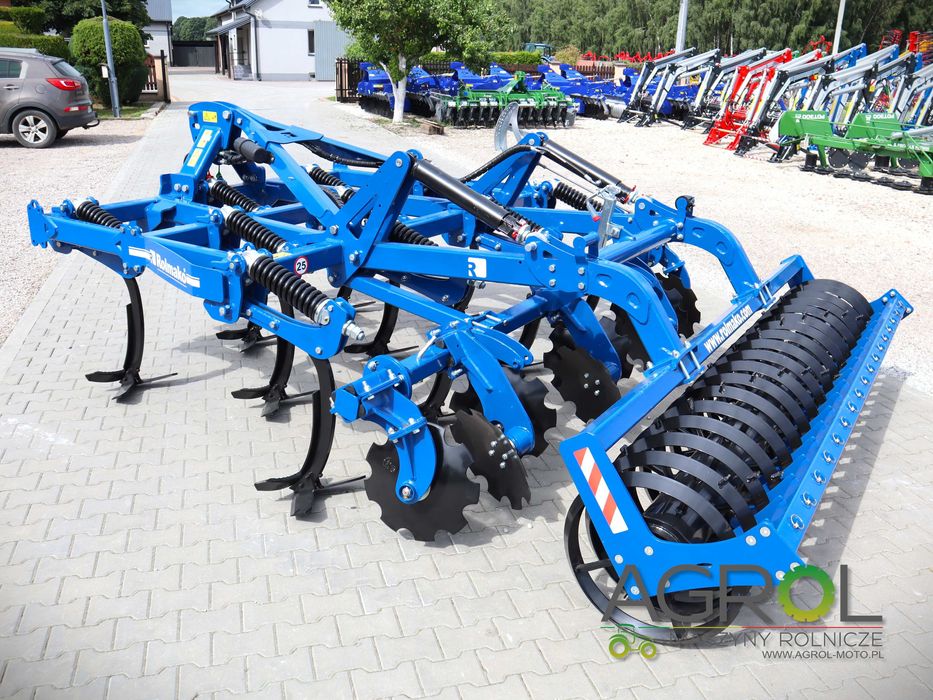 Agregat bezorkowy gruber ROLMAKO 3.0 m wał daszkowy U436 PREMIUM