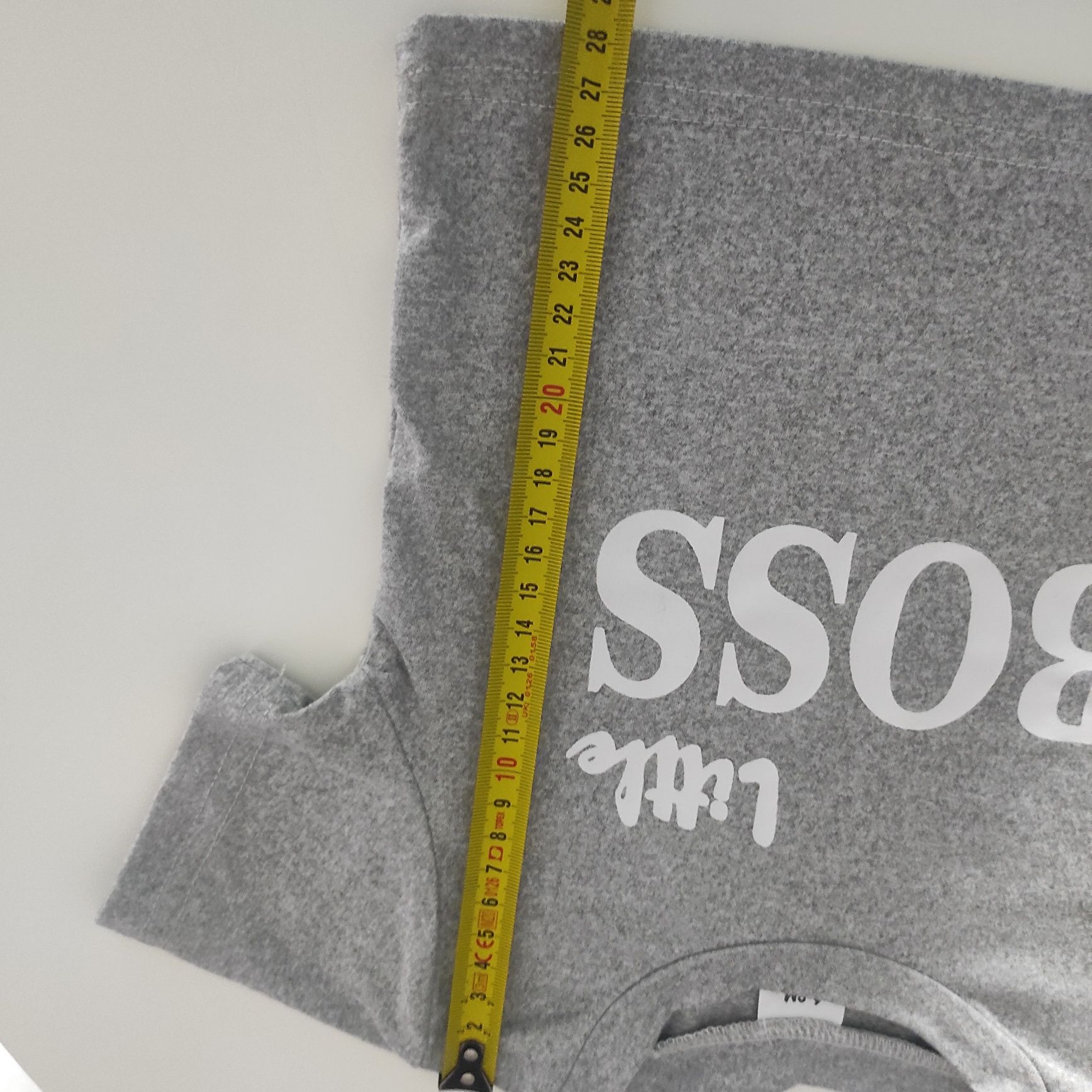 Komplet bluzka i spodenki 74 little boss nowe