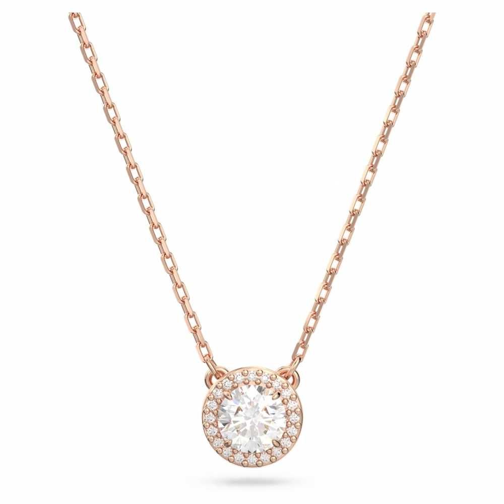 Naszyjnik Swarovski - Wisiorek Constella, Rose Gold