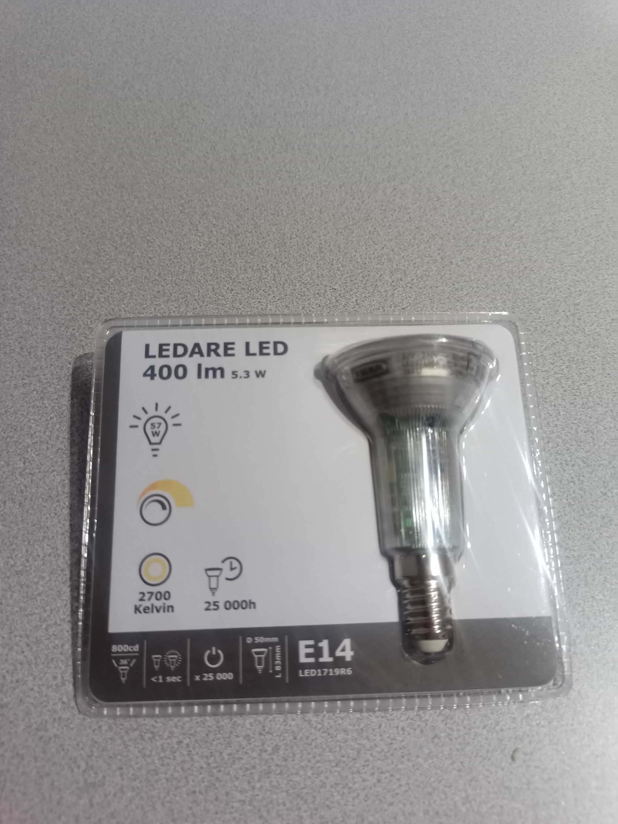 Żarówka Ikea Ledare Led E14 D50 400Lm 5.3W