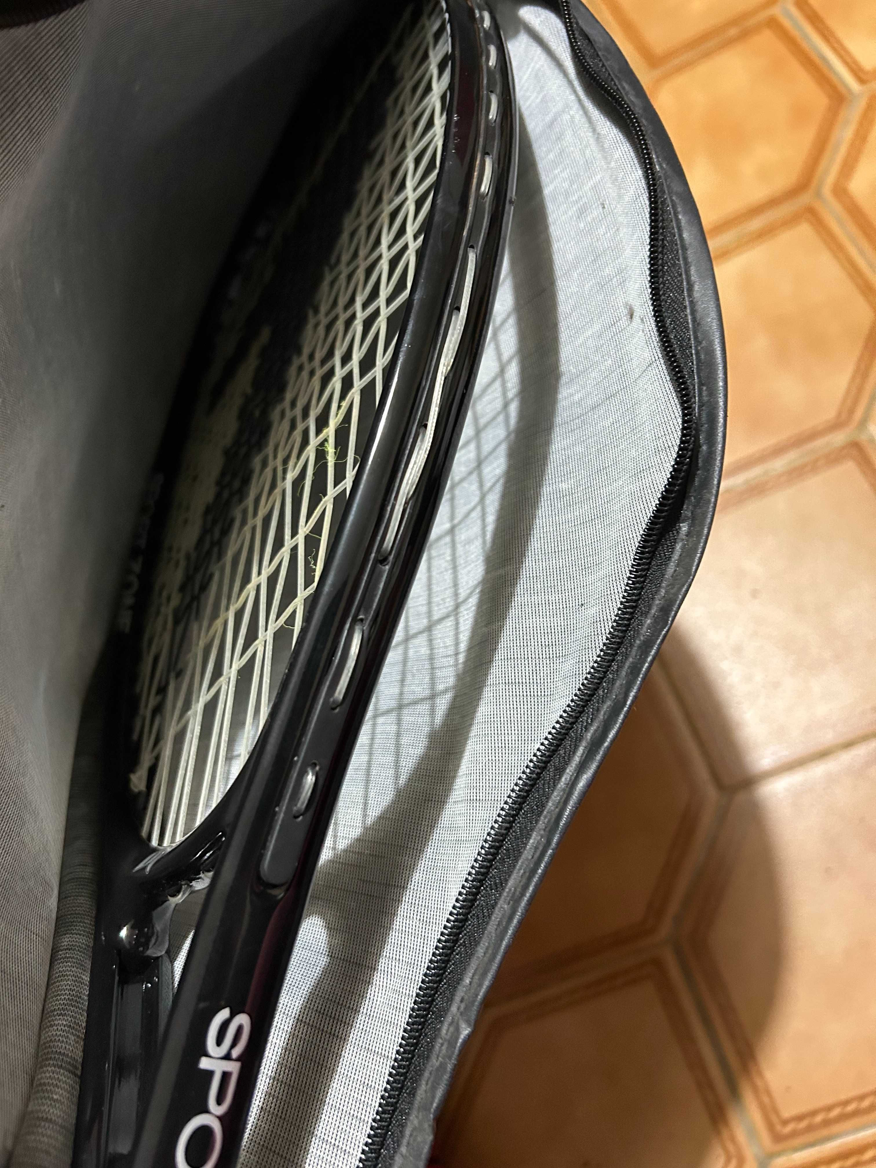 raquetes de tenis com bolsa de proteção Sport Zone