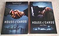 2x Michael Dobbs House of Cards Bezwzględna gra o władzę + Ograć króla
