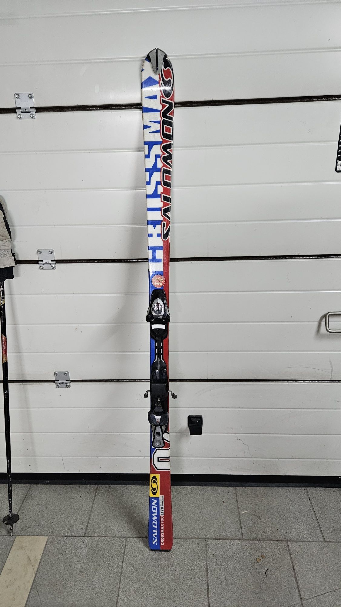 Narty Salomon Crossmax 700 170 cm z wiązaniami + kijki gratis