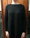 Camisola de Malha Preta com Lantejoulas