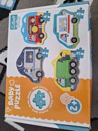 Puzzle trefl baby 2+, pojazdy i zawody