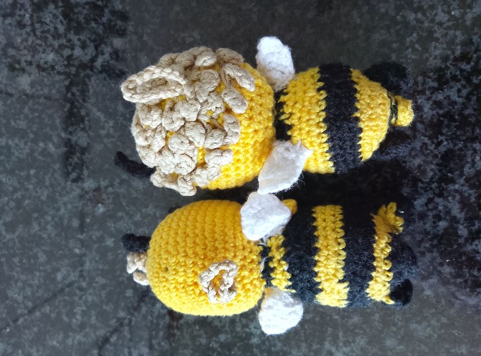 Zabawki handmade pszczółka Maja i Gucio