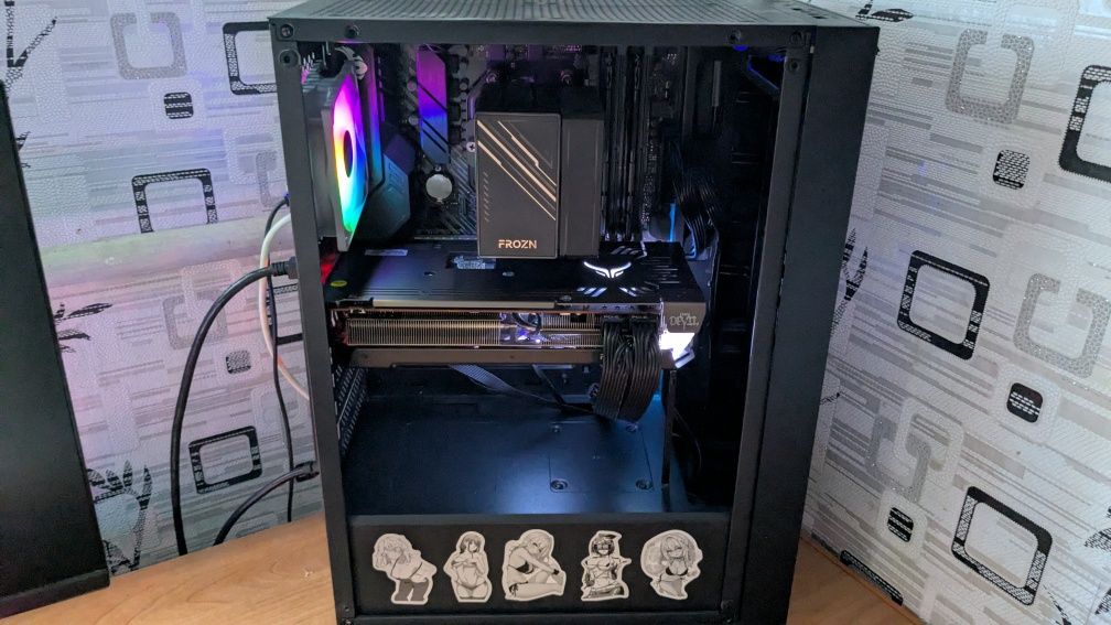 Ігровий комп'ютер Radeon Rx 6600 XT, rayzen 5