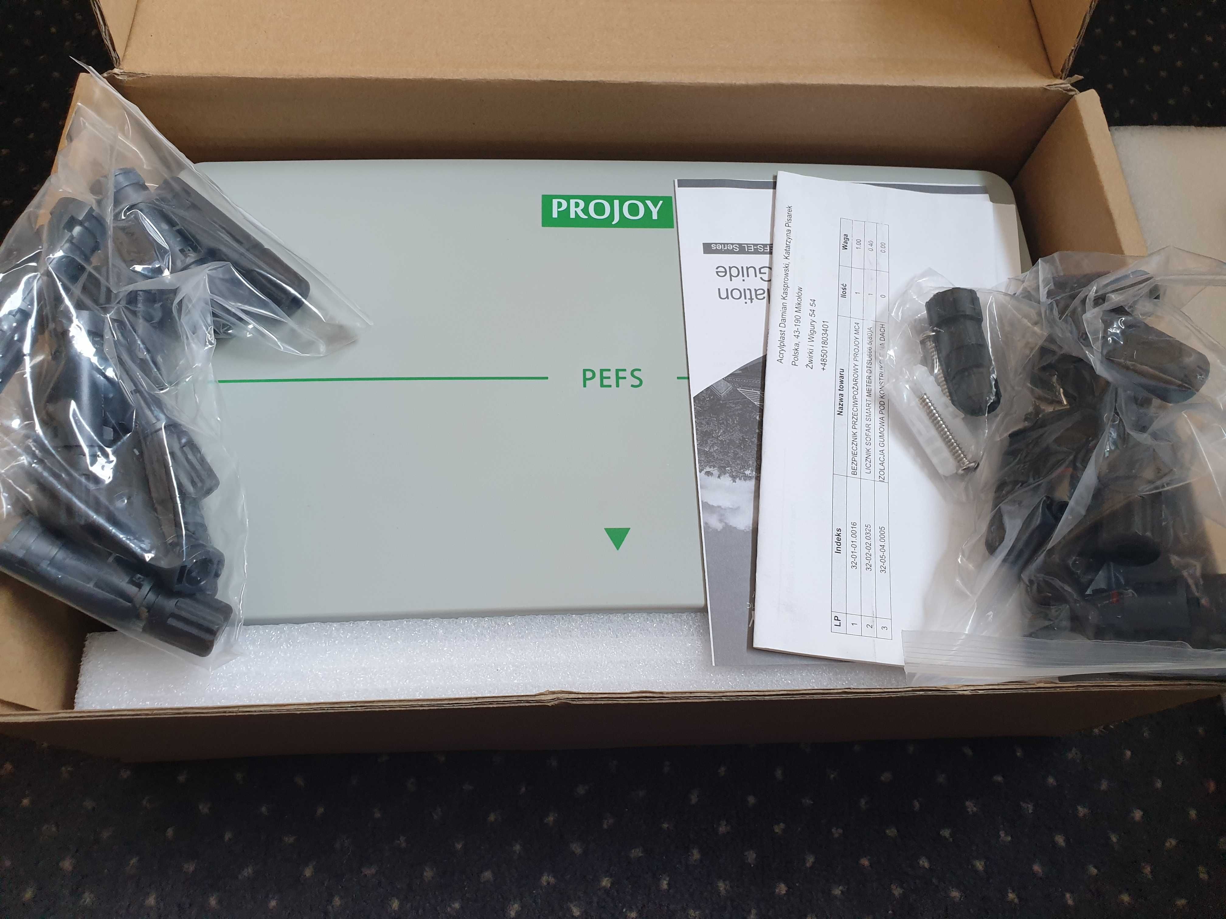 Wyłącznik P.POŻ Projoy MC4 PEFS-EL40-4-P2 2 stringi