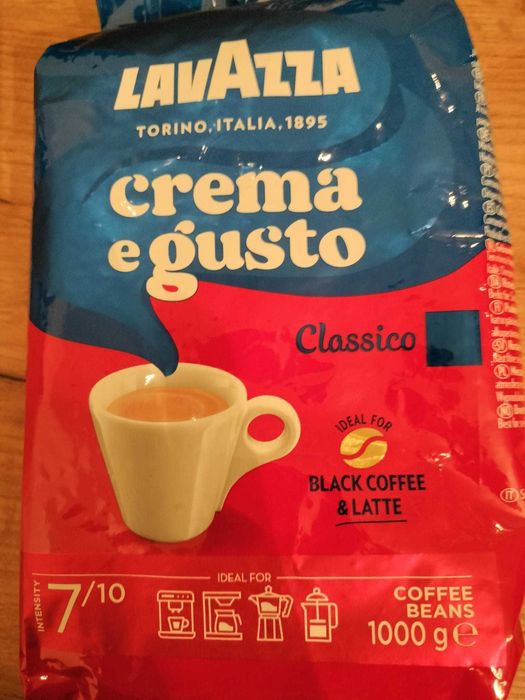 Kawa LAVAZZA CREMA E GUSTO Classico 1kg ziarnista Niemcy