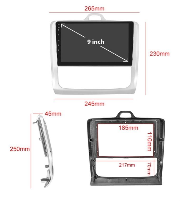 Radio Nawigacja FORD FOCUS 2004  2011 Android GPS