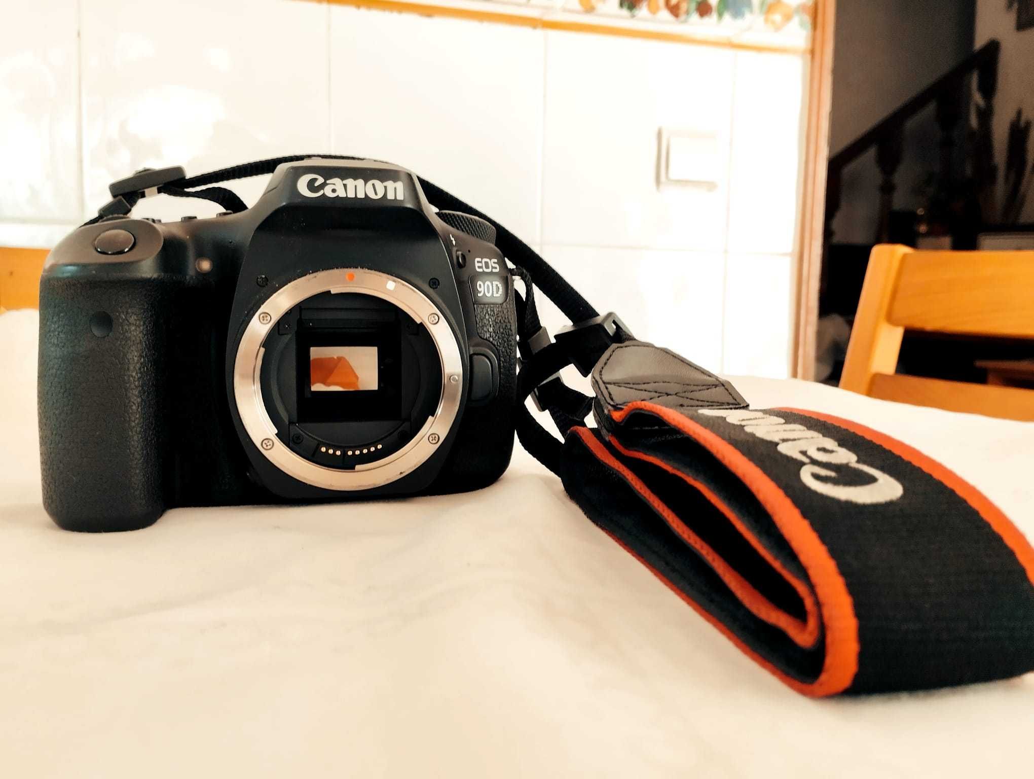 Canon EOS 90D + Lente 18-135mm