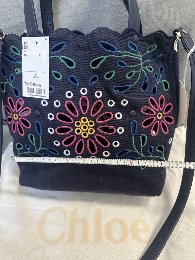 Сумка - тоут  Kamilla от Chloé оригинал