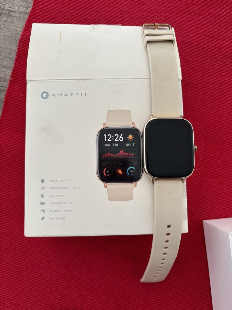 Smartwatch Amazfit GTS Desert Gold