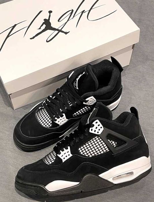 "Buty koszykówki "Jordan_4_Retro_White_Thunder R.40