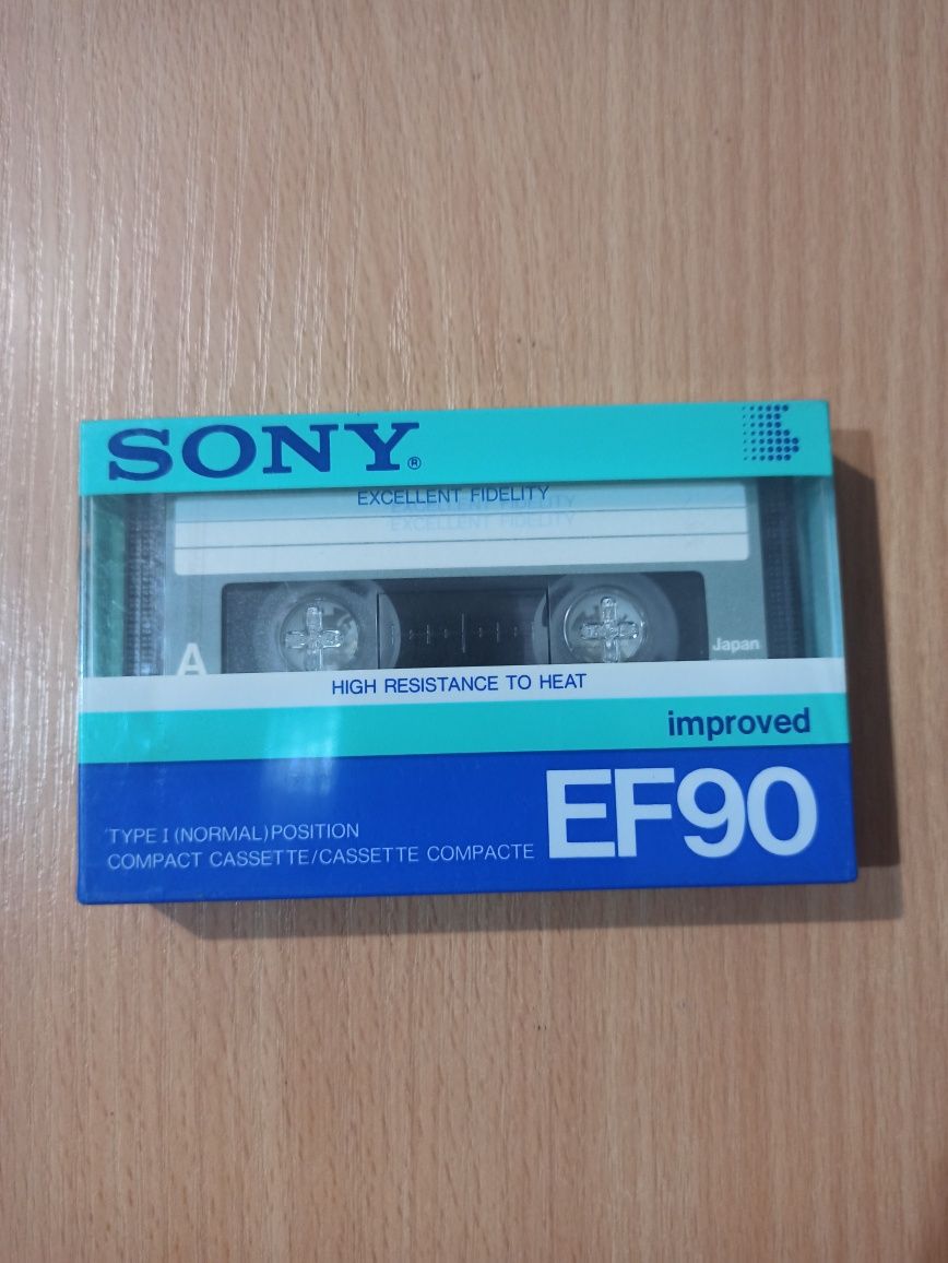 Аудиокассета SONY EF90 improved (1986г.)