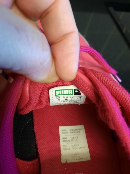 Sapatilhas Puma Tamanho 38