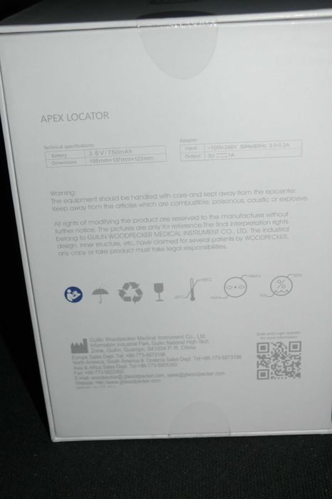Localizador  Apices WOODPEX V