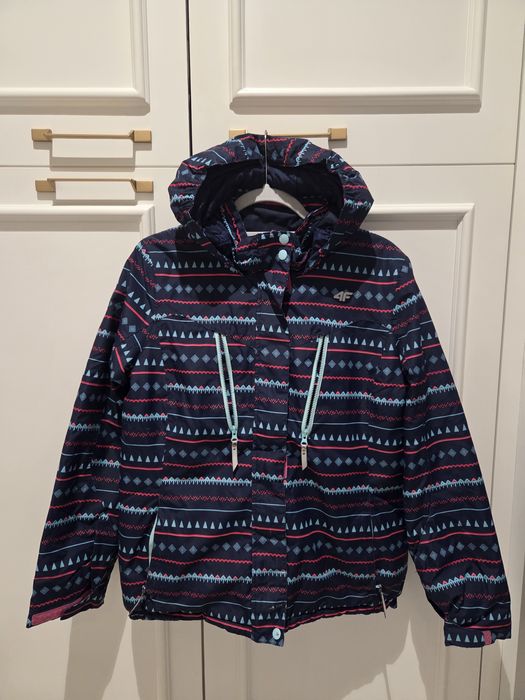 Kurtka narciarska 4f dla dziewczynki r.164