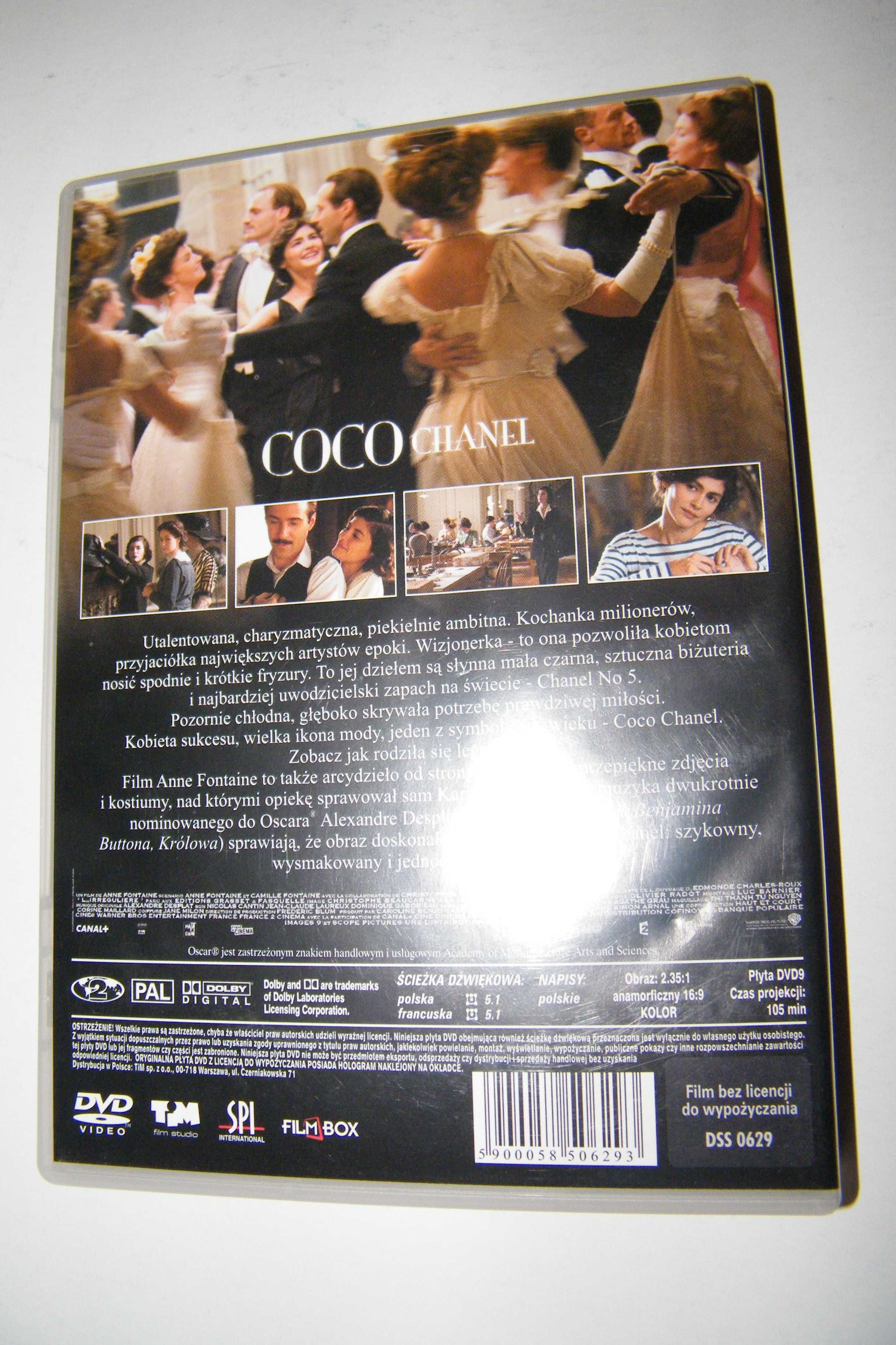 Coco Chanel - Film z Audrey Tautou DVD