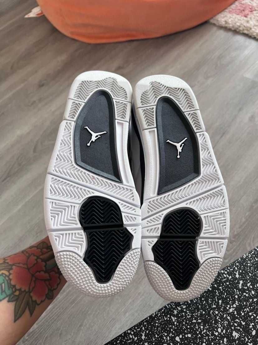 buty Espadryle Air Jordan4 Retro MilitaryBlack Espadryle R.41