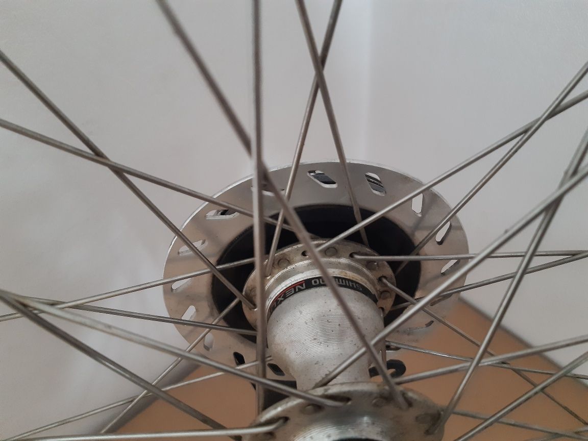 28" przód z hamulcem rolkowym Shimano stalowa obręcz Van Schothorst