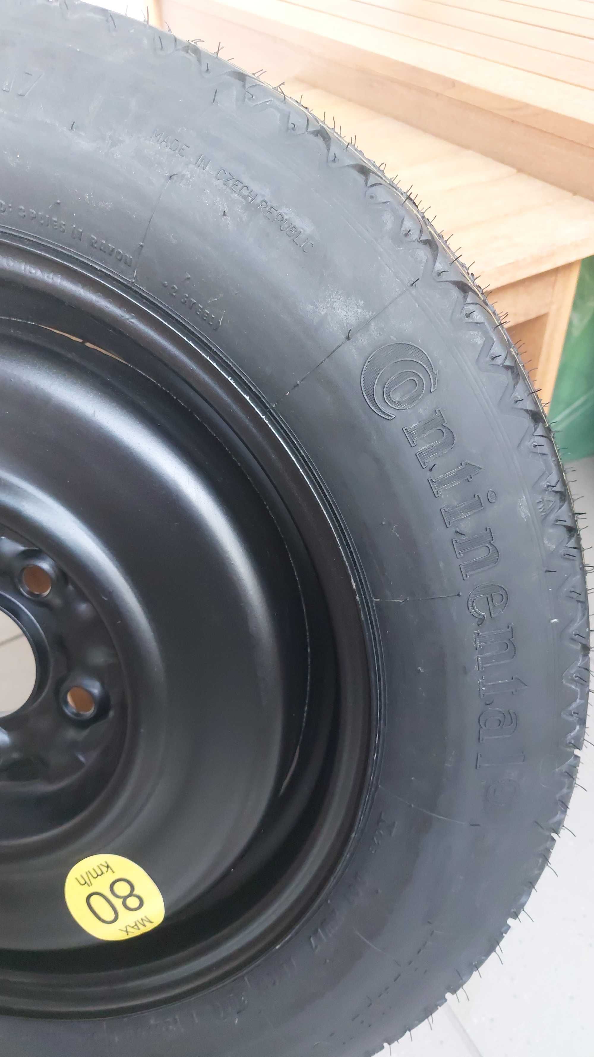 koło dojazdowe Toyota Auris II - rozmiar 125/90 R15