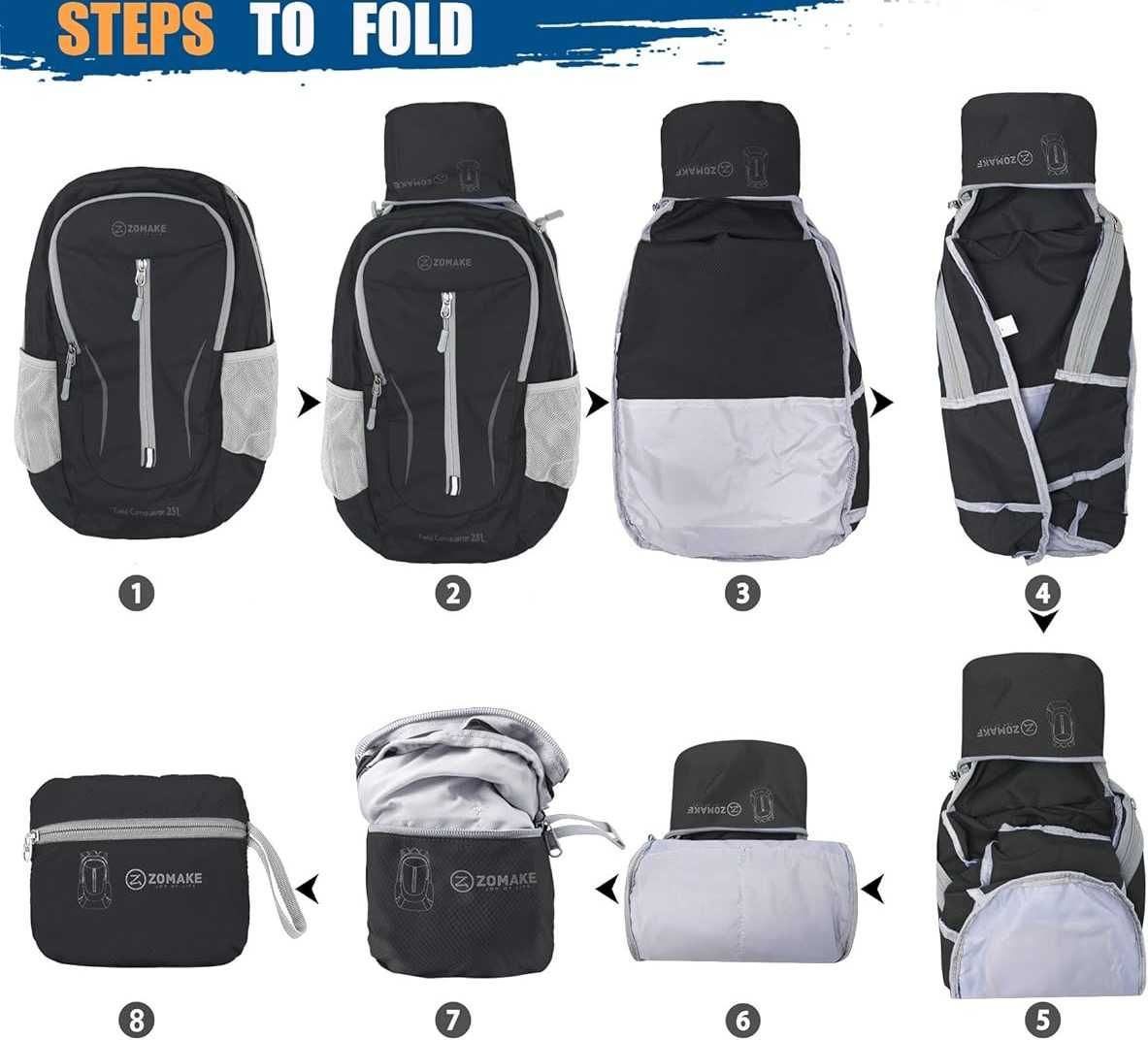 plecak podróżny Zomake jak Cabin Zero 41x27x20 black
