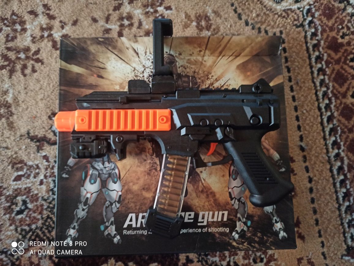 AR game gun. Пистолет виртуальной реальности