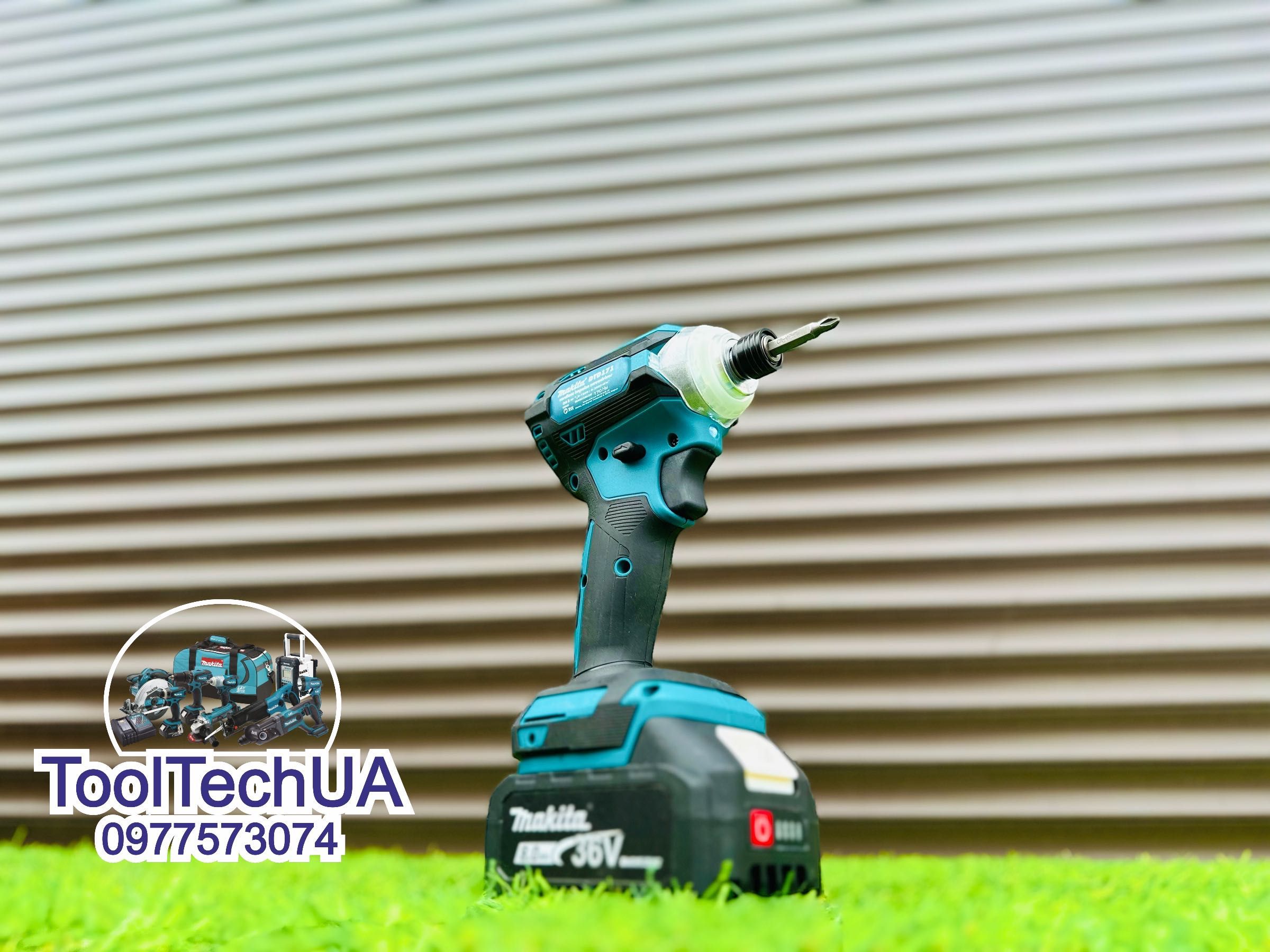 Акумуляторний Імпакт потужний Винтоверт Makita DTD171 170Nm 36V/8Ah