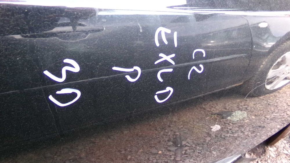 Paz55 Drzwi prawe citroen c2 czarny EXLD wysyłka części