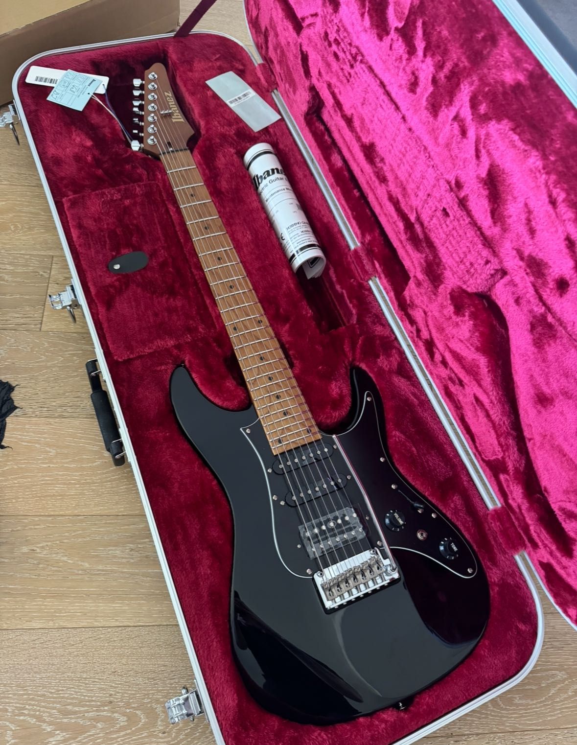Ibanez AZ24047 Prestige (z modyfikacjami)