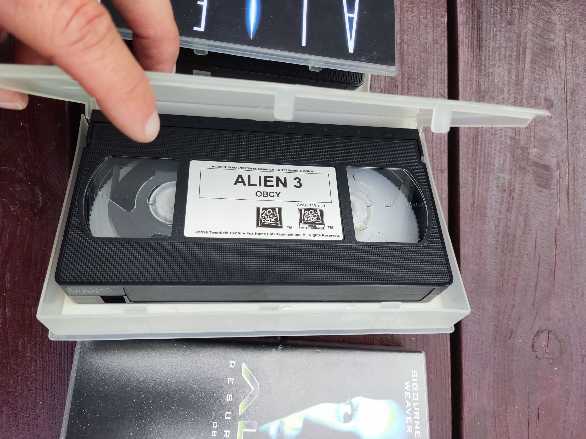 Kolekcja VHS Alien