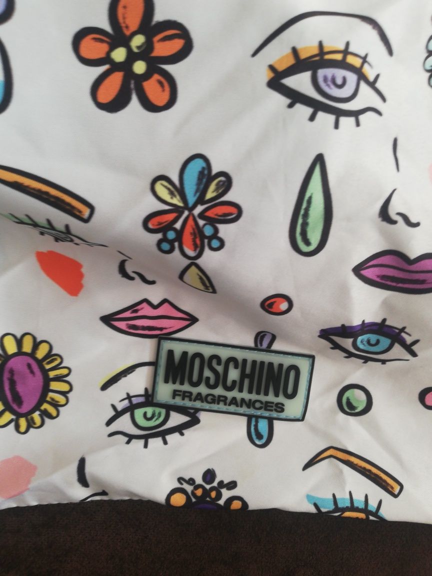 Torebka materiałowa Moschino