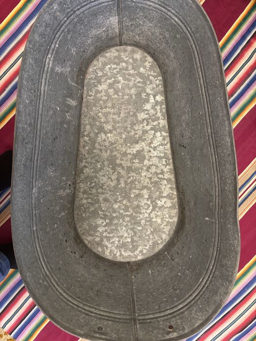 Балія оцинкована на 50 літрів