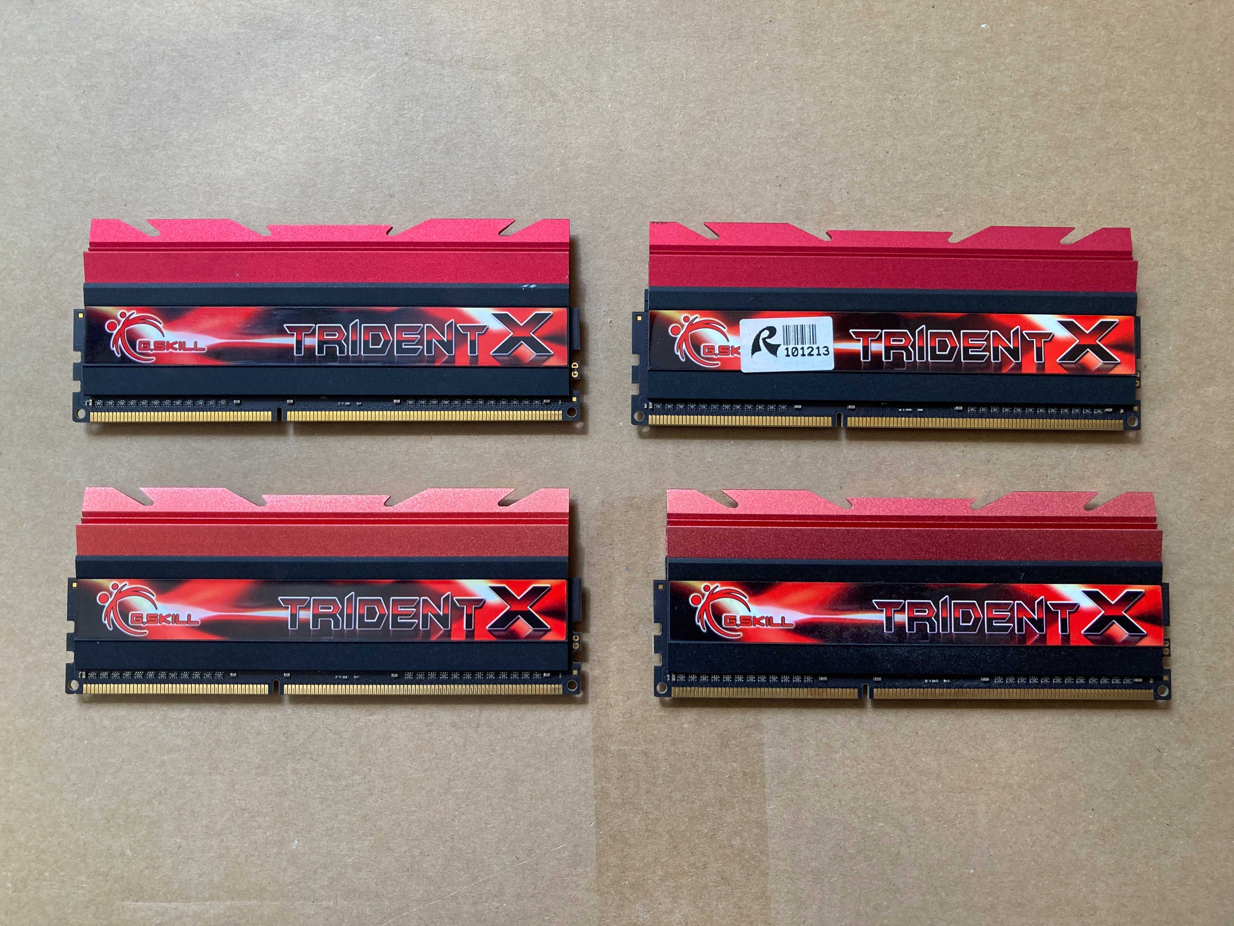 Топ ОЗУ DDR3 16GB 2400MHz (4x 4GB kit) G.Skill TridentX