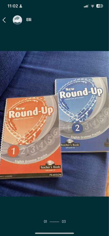 Комплект посібників для вчителя round up 1 та 2 частини